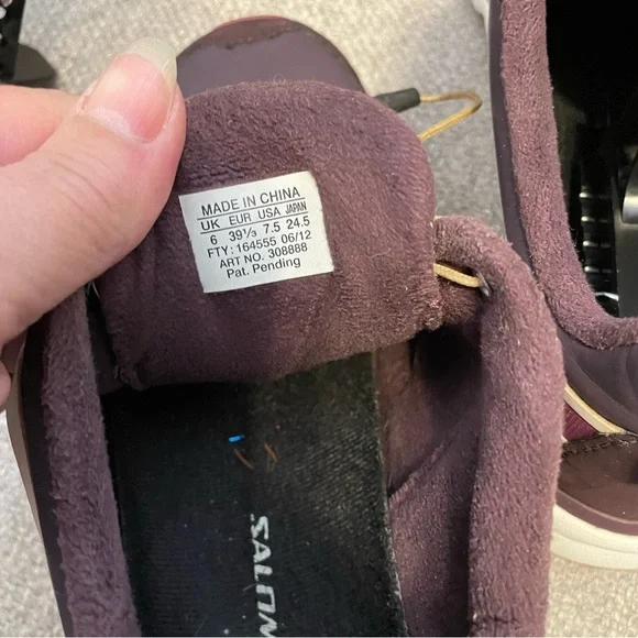 SALOMON- S-Wind Inca running shoes. Size 7.5 - Picture 6 of 6